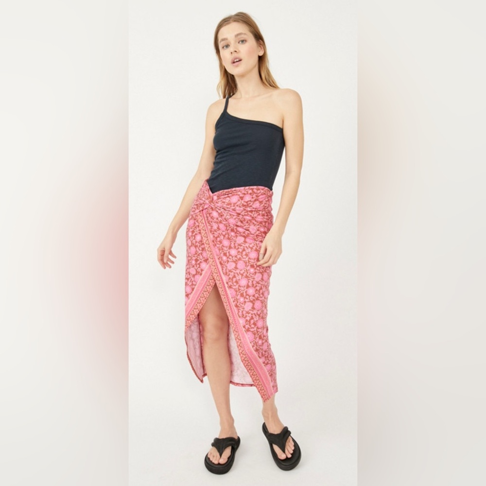 Free People | Sarong It Feels Right Skirt NWT Size XL